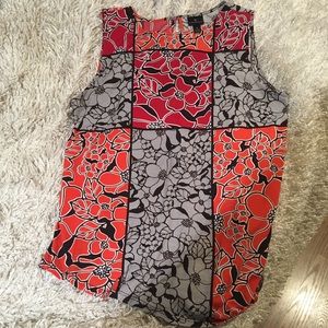 Worthington sz L shell orange black and red